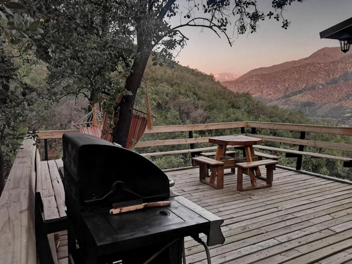 Cabana San Jose Del Maipo Sector La Obra Los Chacayes Eksteriør billede