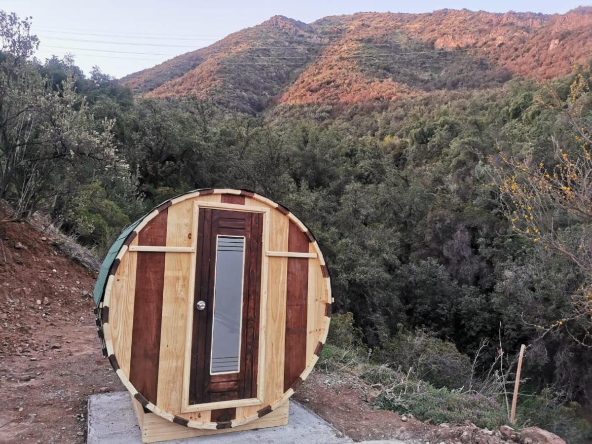 Cabana San Jose Del Maipo Sector La Obra Los Chacayes Eksteriør billede